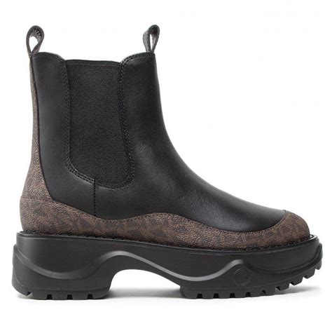 michael kors black patent boots|Michael Kors dupree boots.